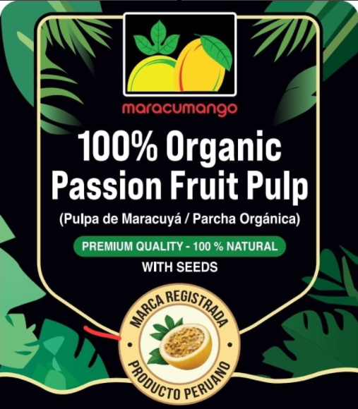 100% Organic Passion Fruit Pulp - Foto 1